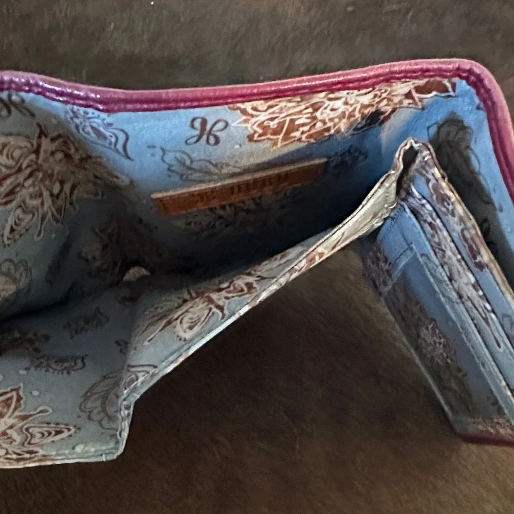 Red Leather Wallet - Picture 5 of 5